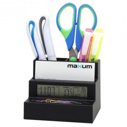 Black Digital Desk Caddy